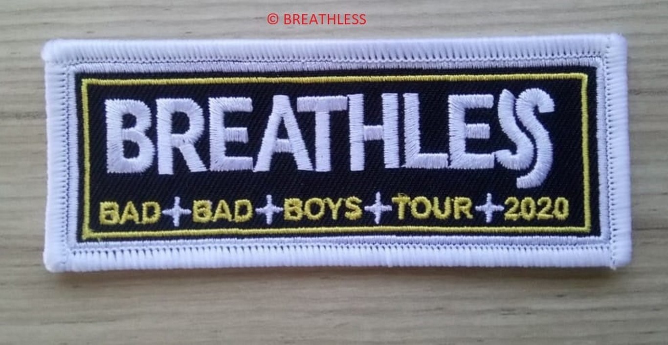 BREATHLESS BAD BOYS TOUR PATCH